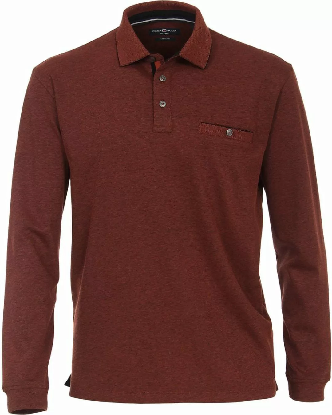 CASAMODA Poloshirt Polo-Shirt Langarm gestreift günstig online kaufen