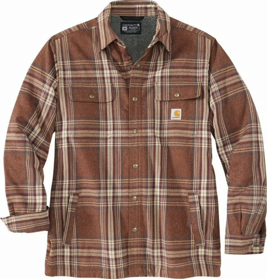 Carhartt Hemdjacke Carhartt FLANNEL SHERPA LINED SHIRT JAC 105430 (1-St) günstig online kaufen