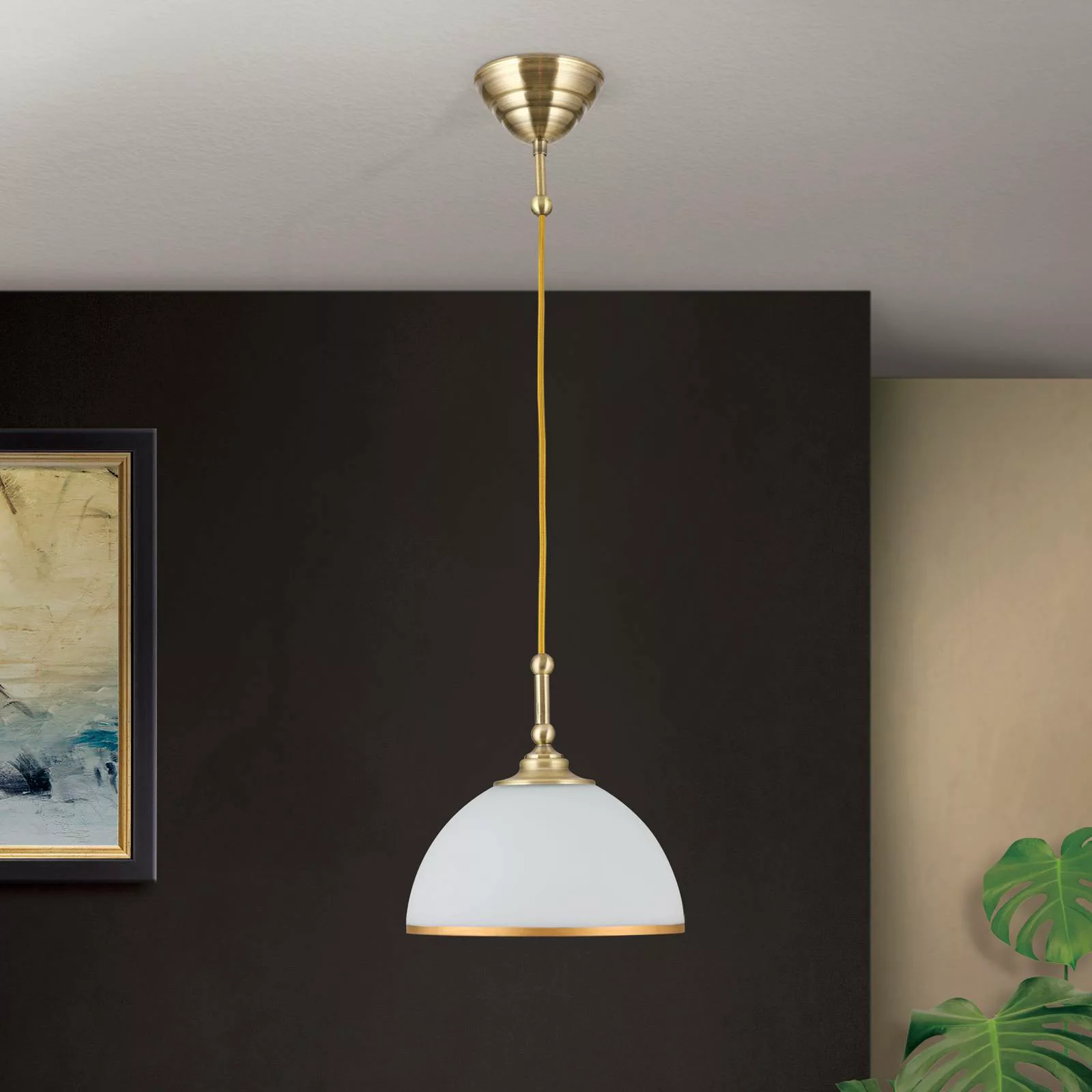 Hängeleuchte Old Lamp mit Textilkabel, einflammig günstig online kaufen
