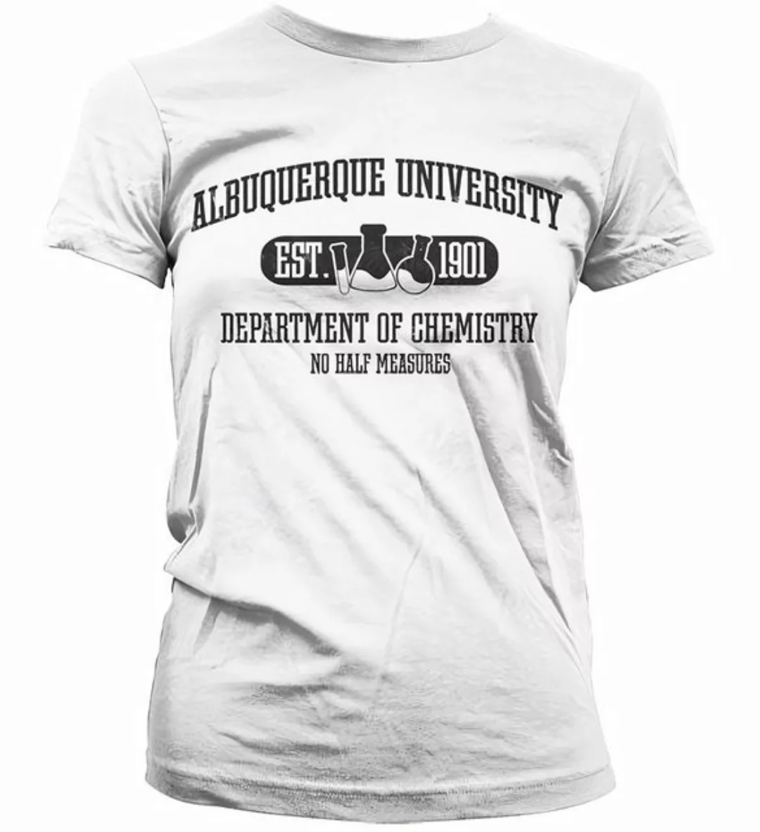 Breaking Bad T-Shirt Albuquerque University Dept Of Chemistry Girly Tee günstig online kaufen