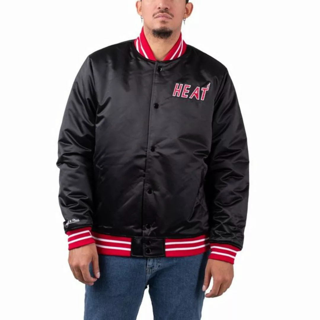 Mitchell & Ness Bomberjacke Mitchell & Ness Heavyweight Satin Jacket günstig online kaufen