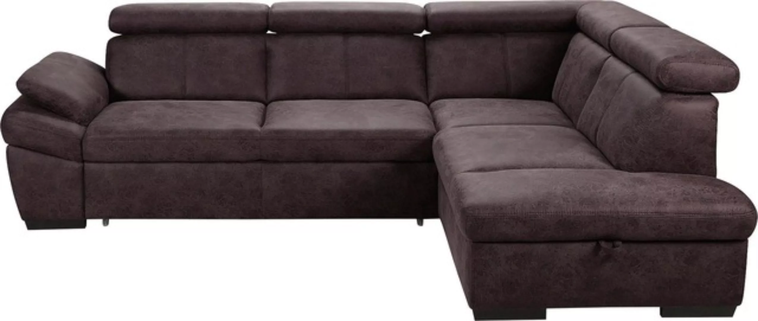 exxpo - sofa fashion Ecksofa Salerno, klassisch modernes Funktionssofa, hoh günstig online kaufen