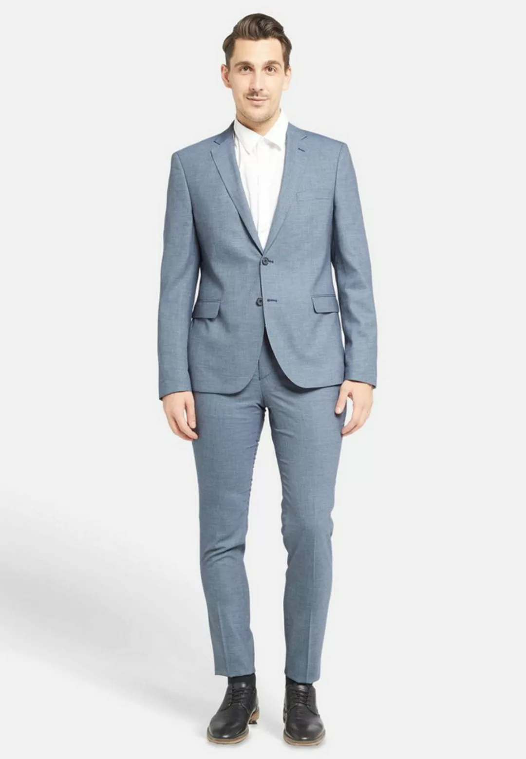 Lawrence Grey Hosenanzug Business-anzug Slim Fit 1-reihig günstig online kaufen