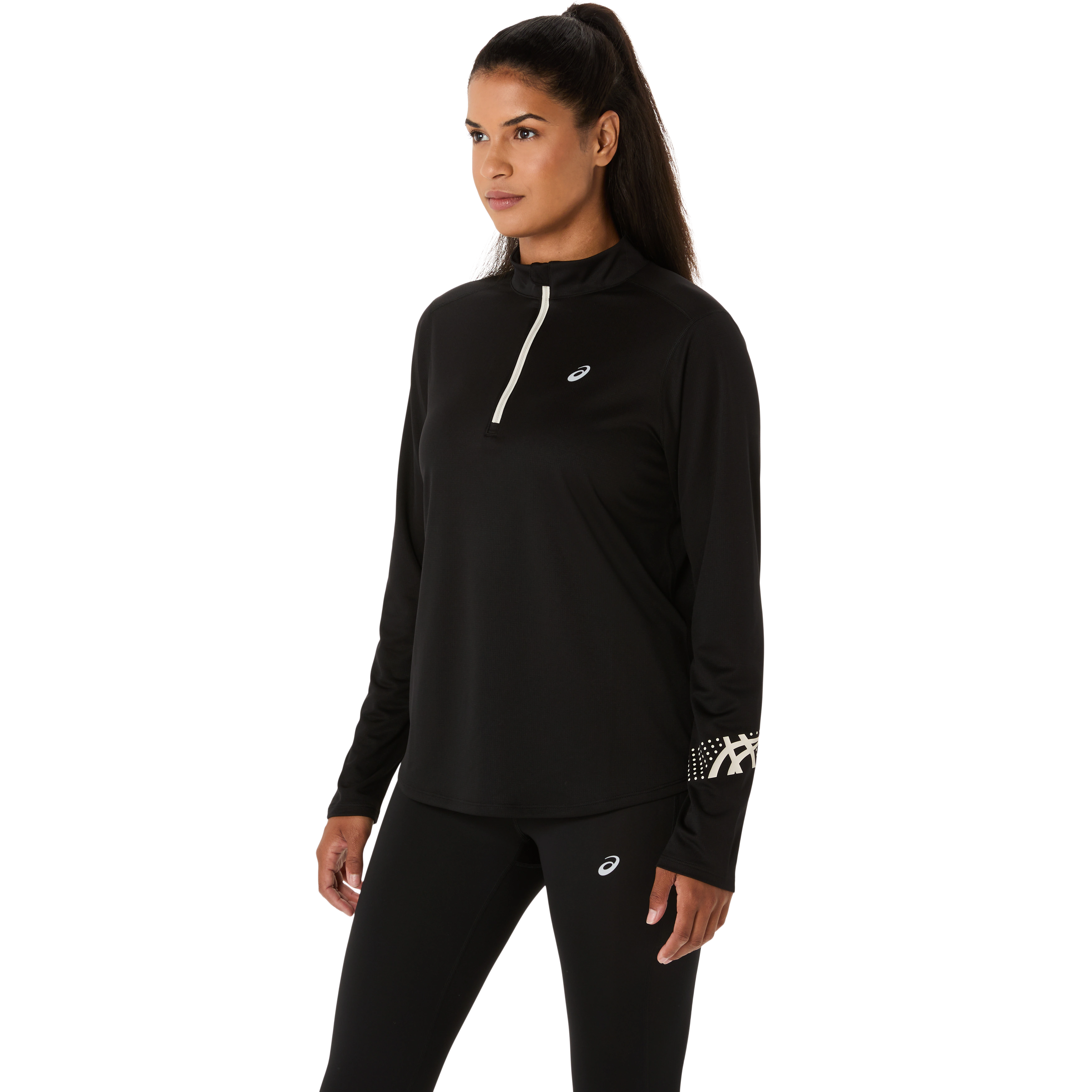 Asics Laufshirt "ASICS ICON 1/2 ZIP LS TOP" günstig online kaufen