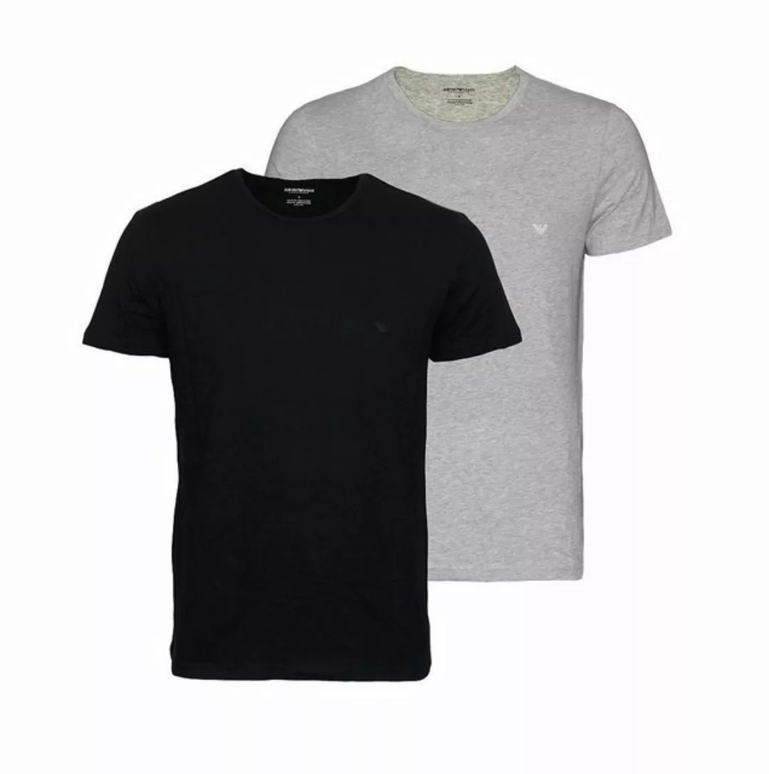 Emporio Armani T-Shirt T-Shirt 2er Pack T-Shirts Rundhals (2-tlg) günstig online kaufen