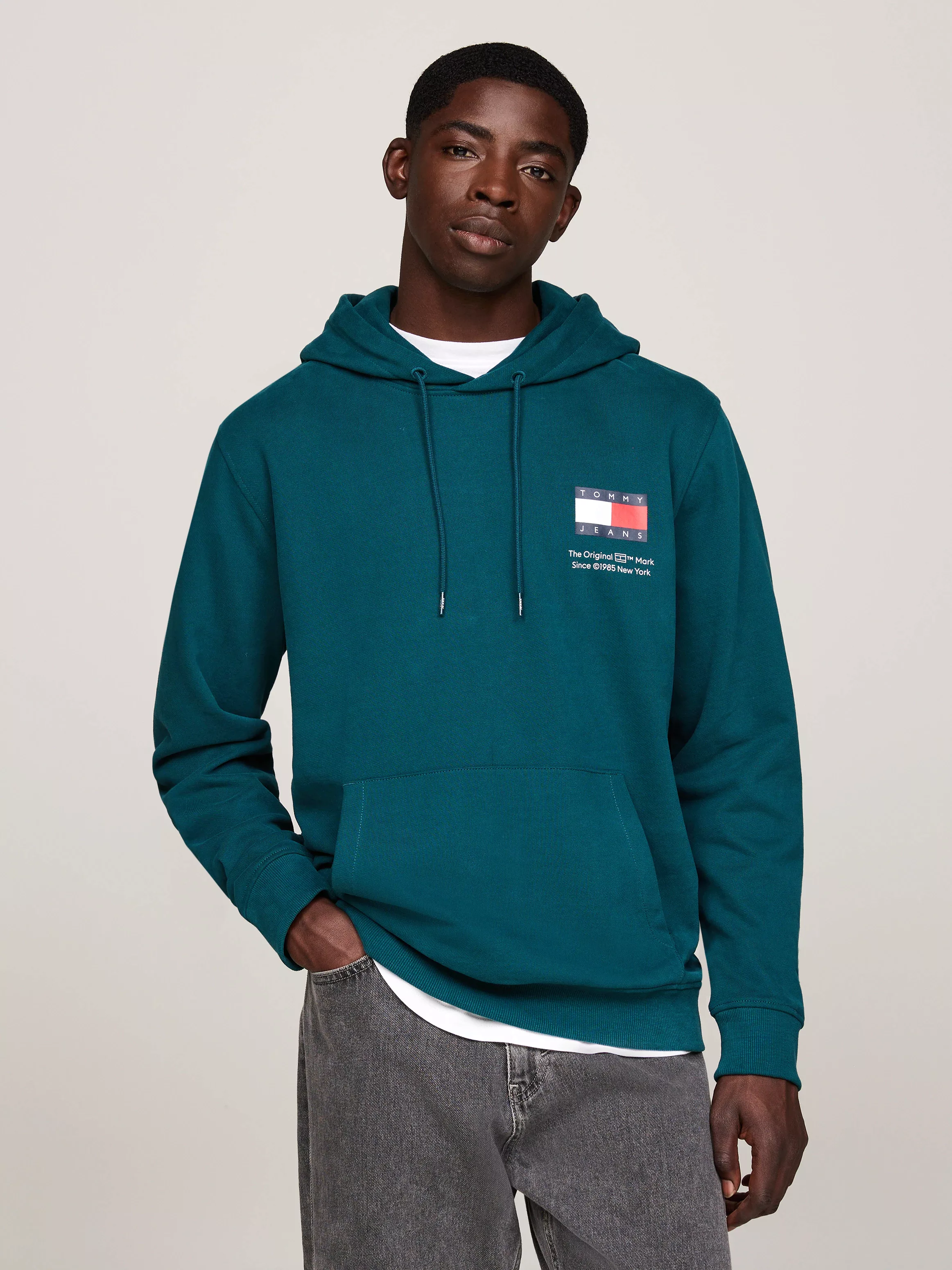 Tommy Jeans Plus Kapuzensweatshirt TJM REG ESSENTIAL FLAG HOOD EXT Große Gr günstig online kaufen