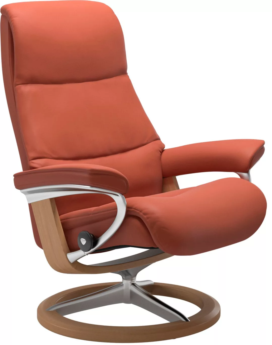 Stressless Relaxsessel "View", (Set, Relaxsessel mit Hocker), mit Signature günstig online kaufen