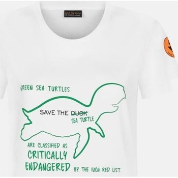 Save The Duck  T-Shirts & Poloshirts DT0739W BESY14 - VIVIAN-0000 WHITE günstig online kaufen