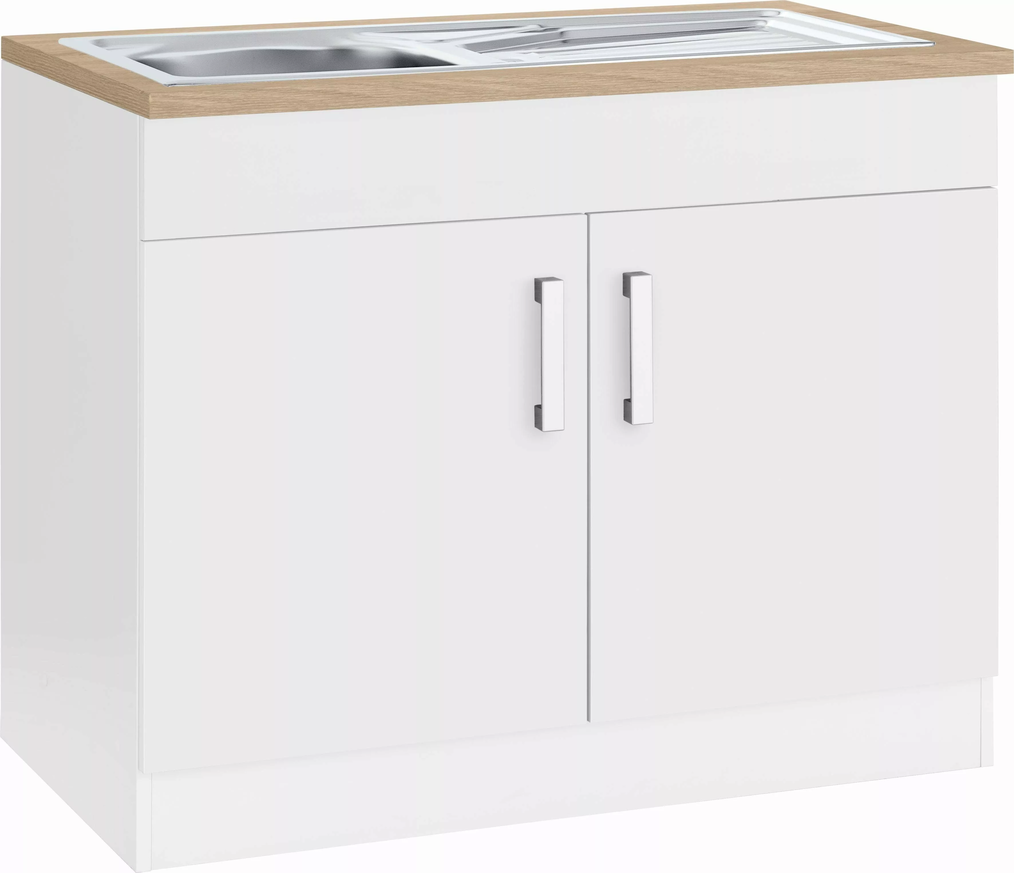 KOCHSTATION Spülenschrank "KS-Gera", Breite 100 cm günstig online kaufen