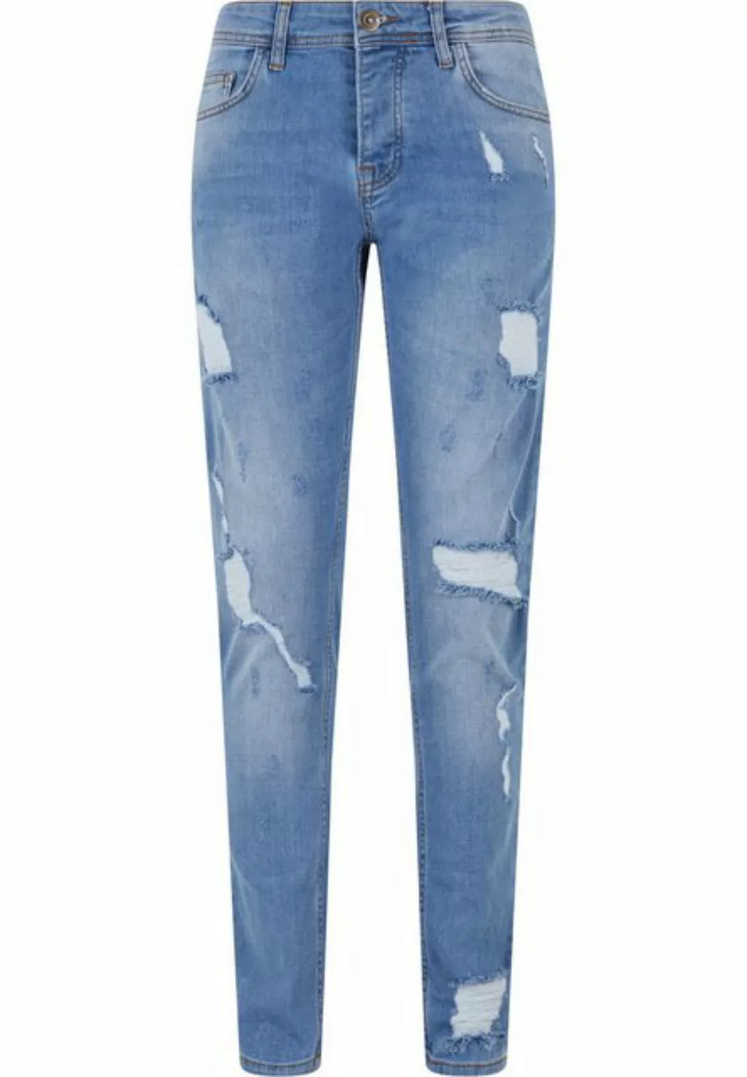 2Y Studios Bequeme Jeans 2Y Studios Herren 2Y Destroyed Slim Fit Denim günstig online kaufen