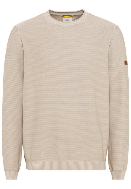 camel active Strickpullover Strickpullover aus Organic Cotton günstig online kaufen