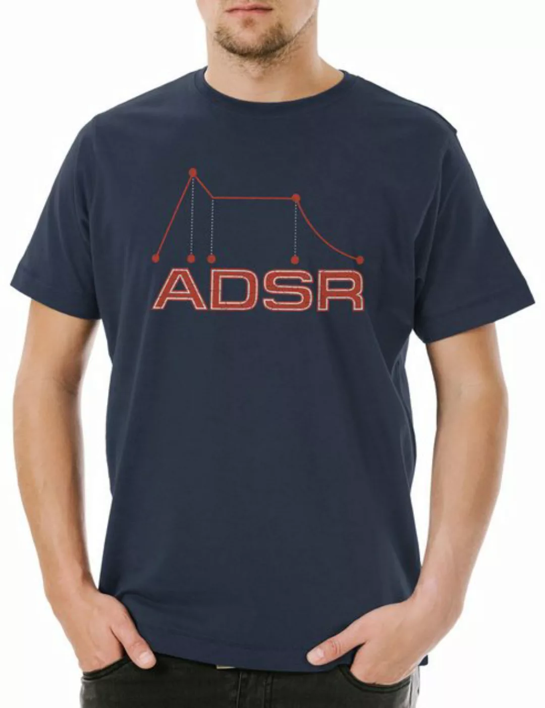 Urban Backwoods Print-Shirt Synthesizer ADSR III Herren T-Shirt Attack Deca günstig online kaufen