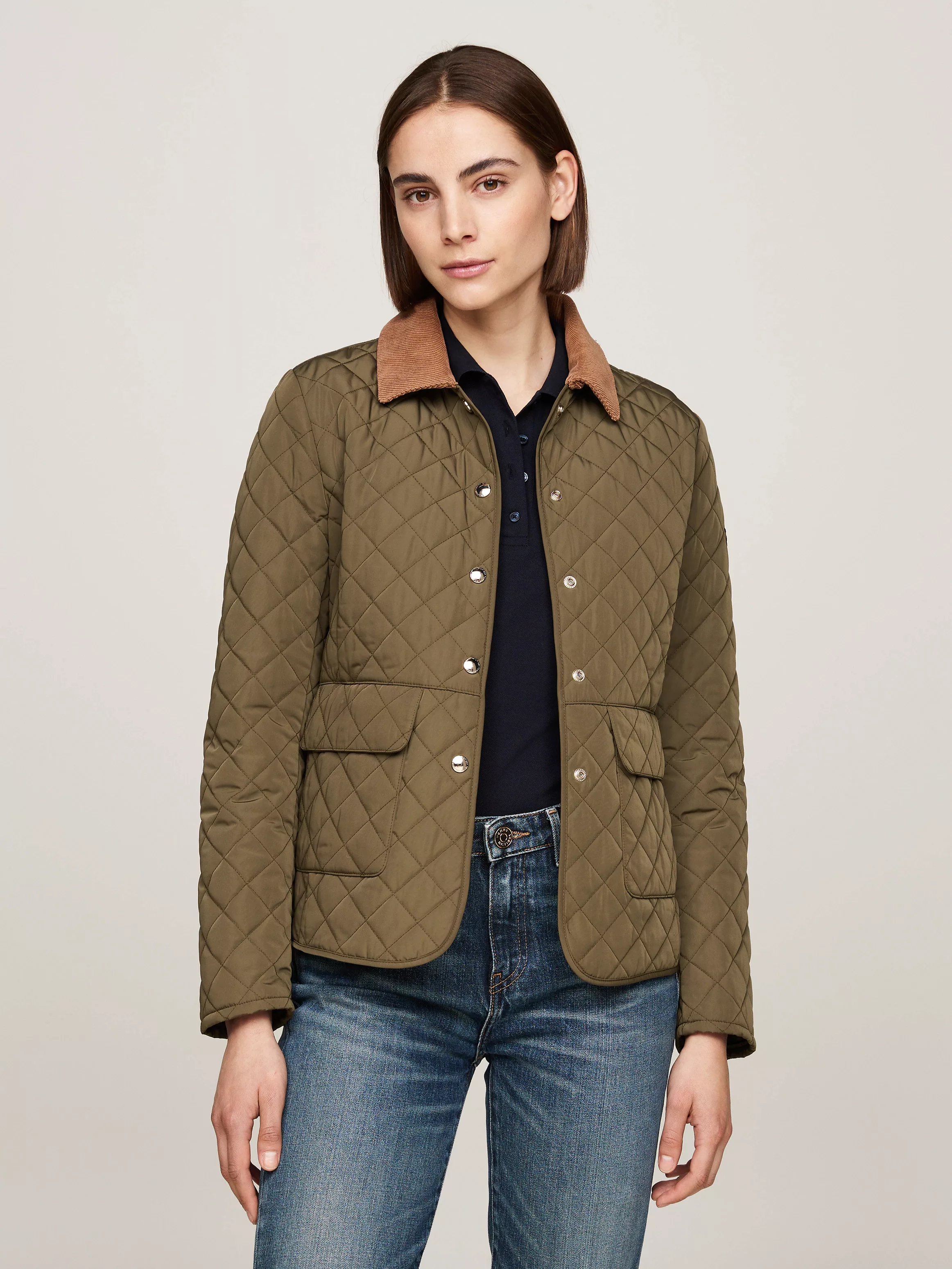 Tommy Hilfiger Steppjacke mit Logoprägung günstig online kaufen