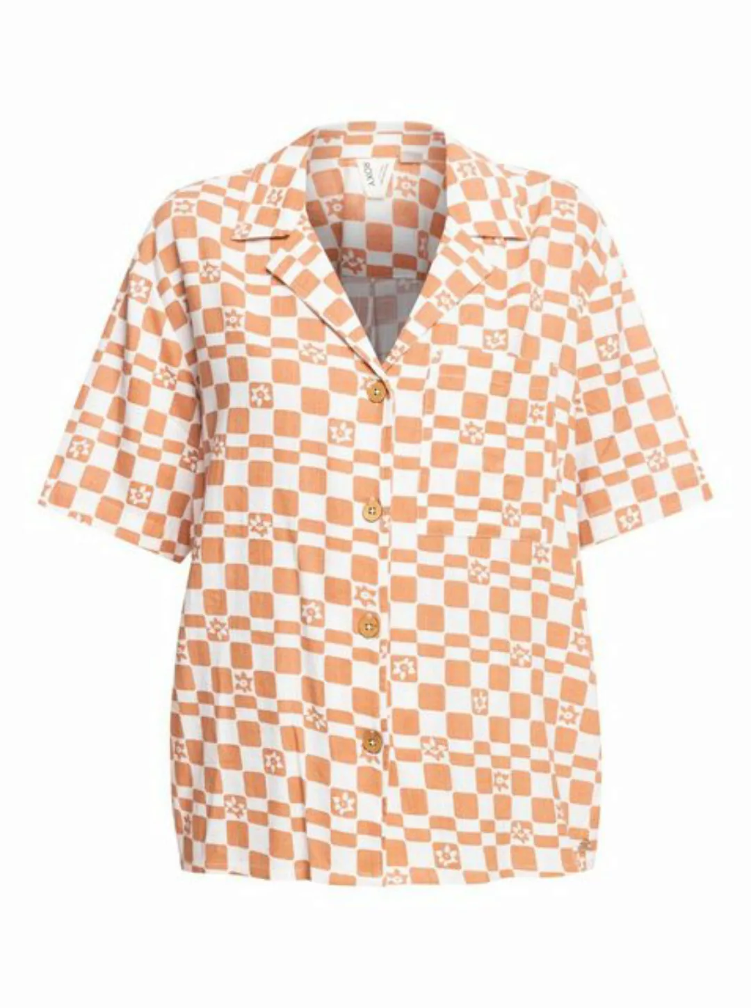 Roxy Kurzarmhemd Aloha Sunset Check günstig online kaufen