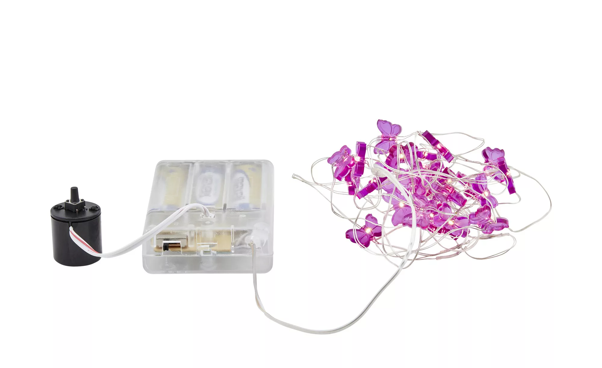 for friends LED Lichterkette - lila/violett - 17,5 cm - 10,1 cm - 2,4 cm - günstig online kaufen