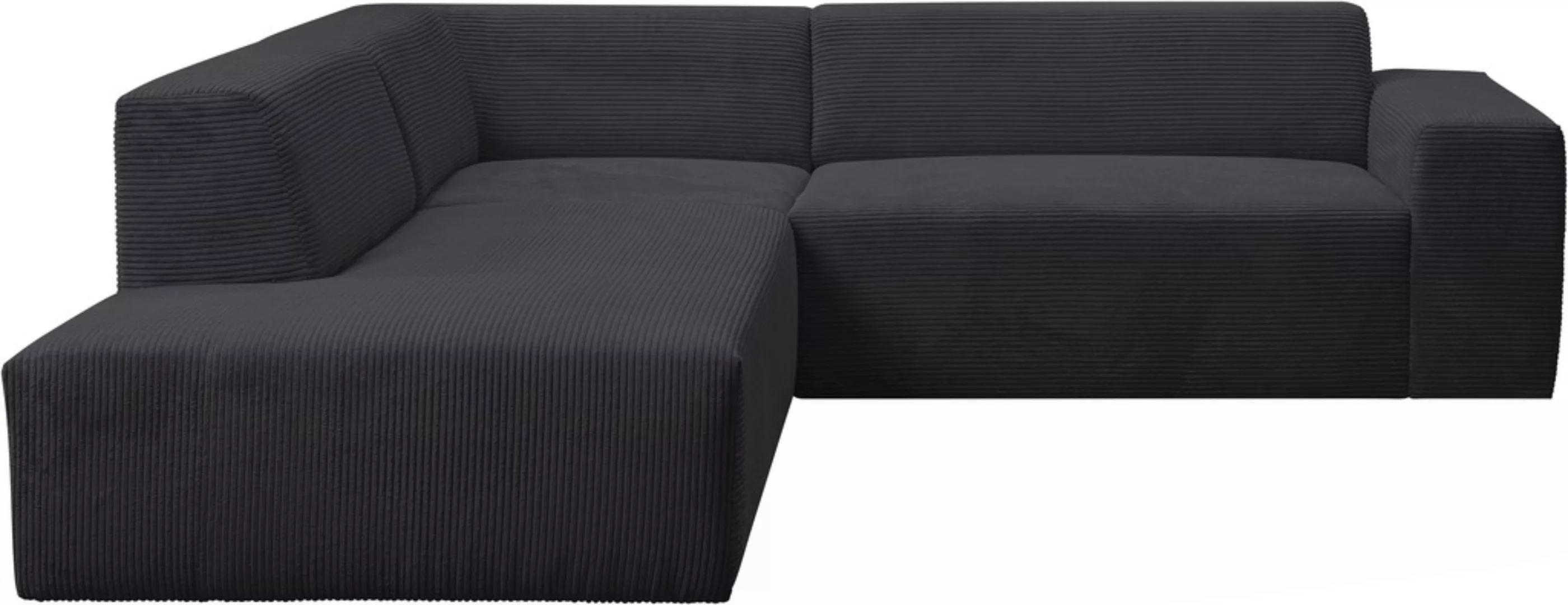 WERK2 Ecksofa "Zeus-M", Curvy Trend Garnitur mit urbaner Optik günstig online kaufen