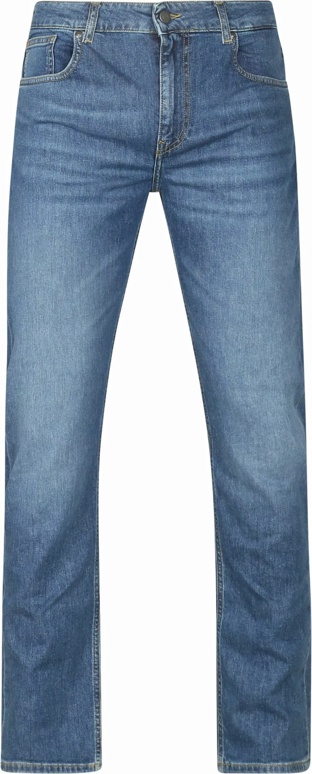 MUD Jeans Denim Regular Bryce Indigo Blau - Größe W 33 - L 34 günstig online kaufen