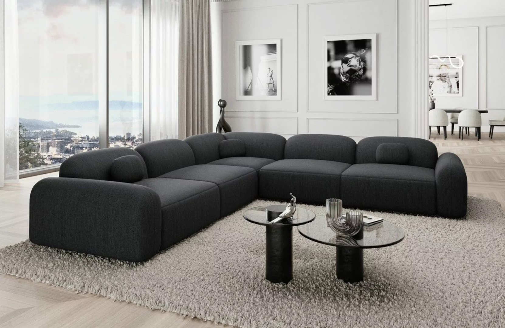 Sofa Dreams Ecksofa Stoff Eckcouch Polstersofa günstig online kaufen