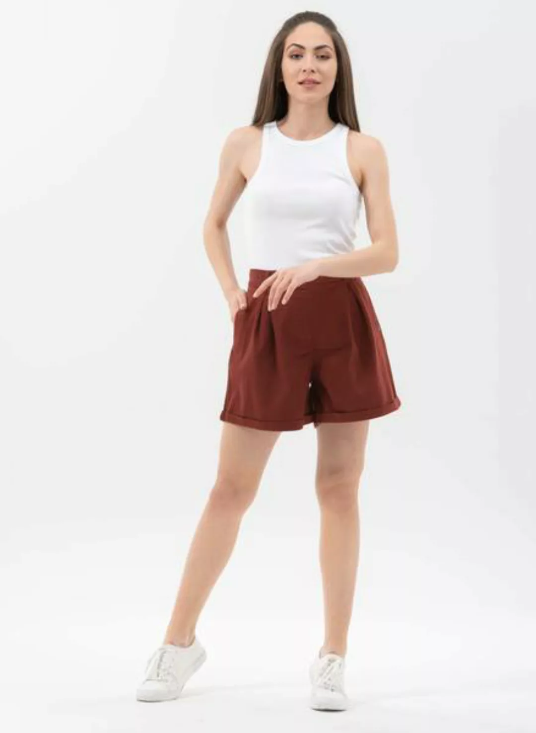 Shorts Aus Bio-baumwolle-elasthan-mix günstig online kaufen