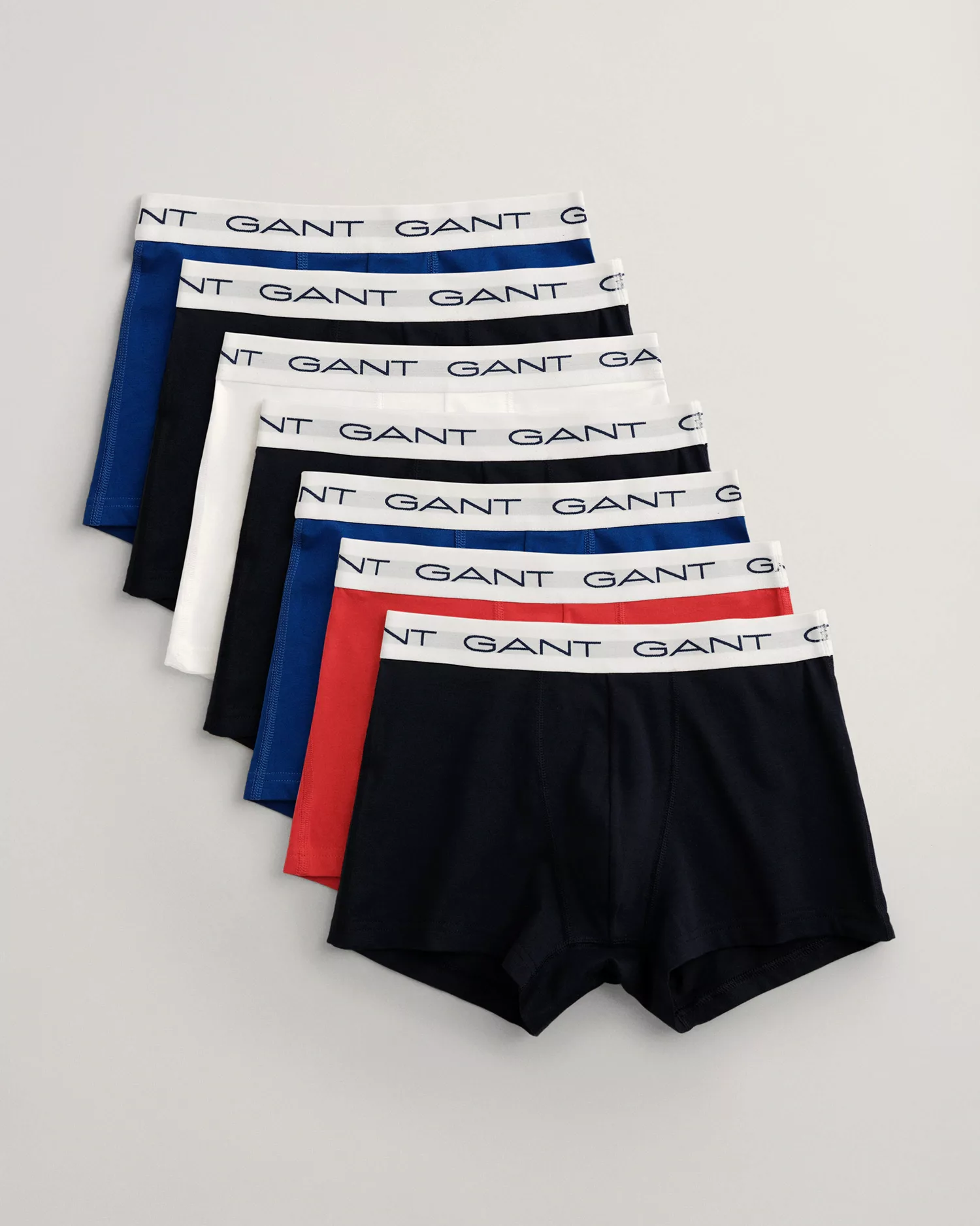 Gant Boxershorts "TRUNK 7-PACK", (Packung, 7 St., 7), mit elastischem Logob günstig online kaufen