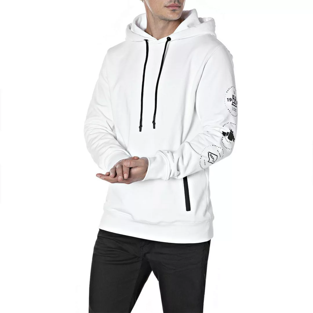 Replay M3558.000.21842 Sweatshirt 3XL White günstig online kaufen