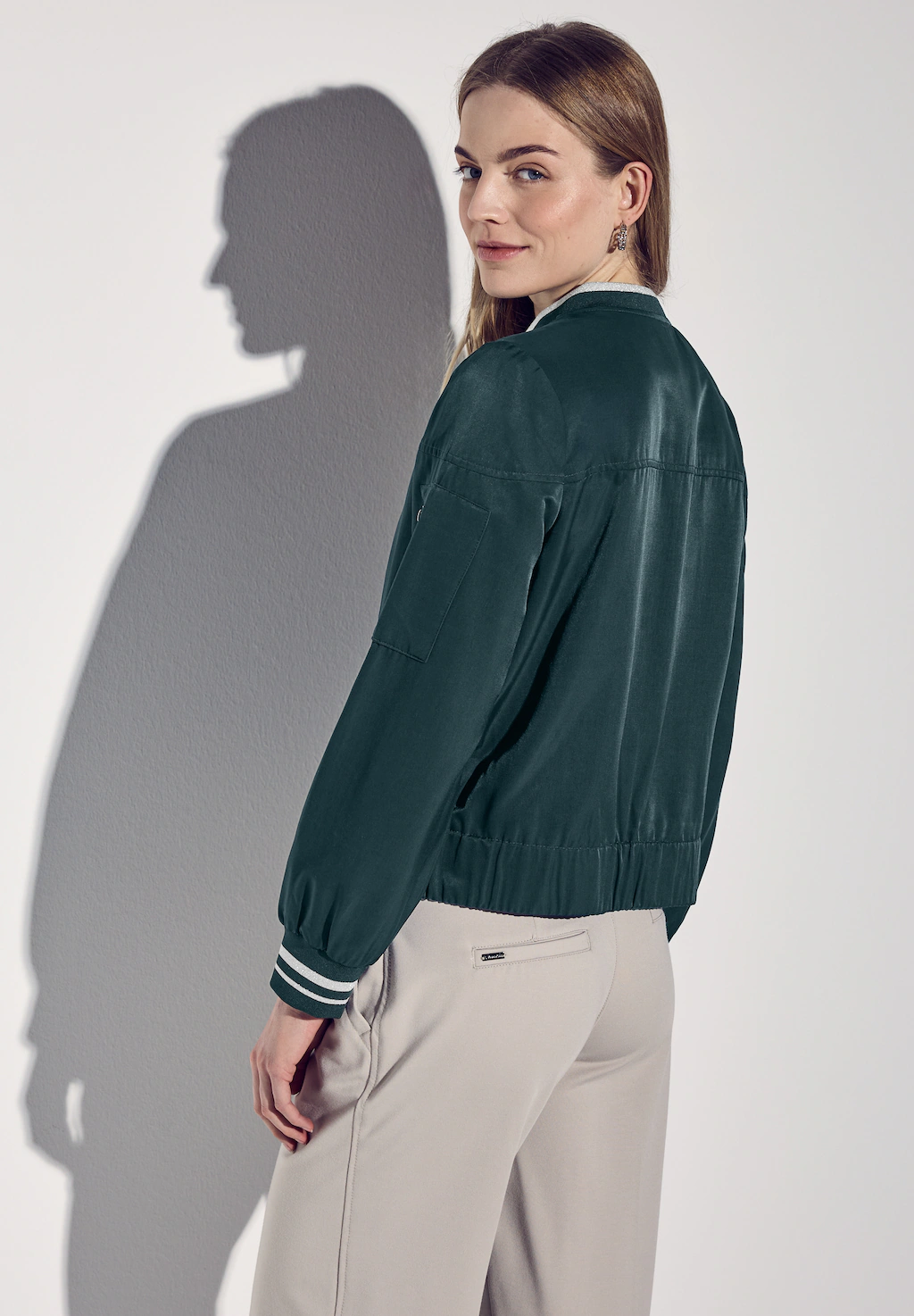 STREET ONE Blouson, ohne Kapuze, im College-Style günstig online kaufen