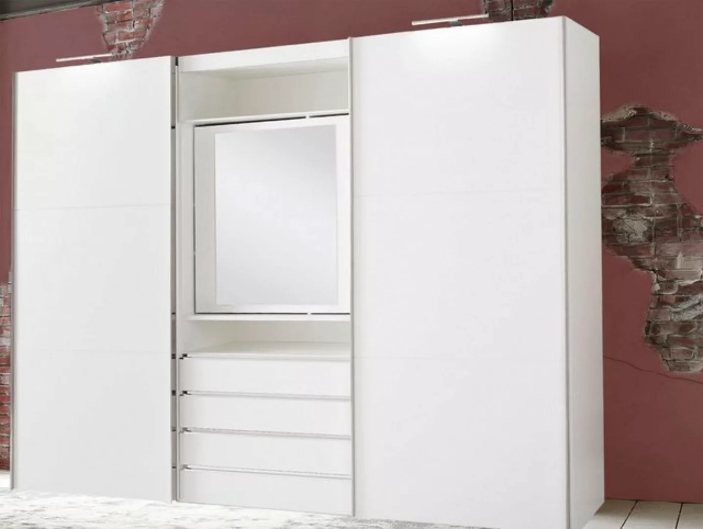 Wimex Schwebetürenschrank STS MAGIE 791759 (F36) weiß 300cm H:236cm #W-r (m günstig online kaufen