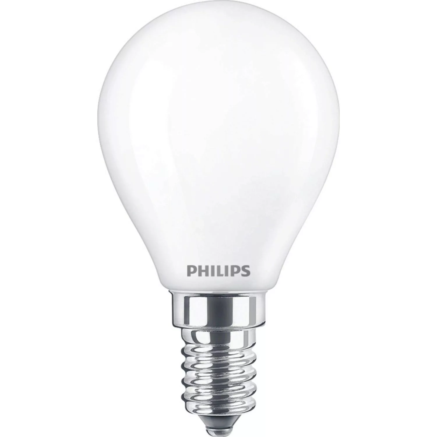 Philips LED-Leuchtmittel E14 Tropfenform 4,3 W 470 lm 8 x 4,5 cm (H x Ø) günstig online kaufen
