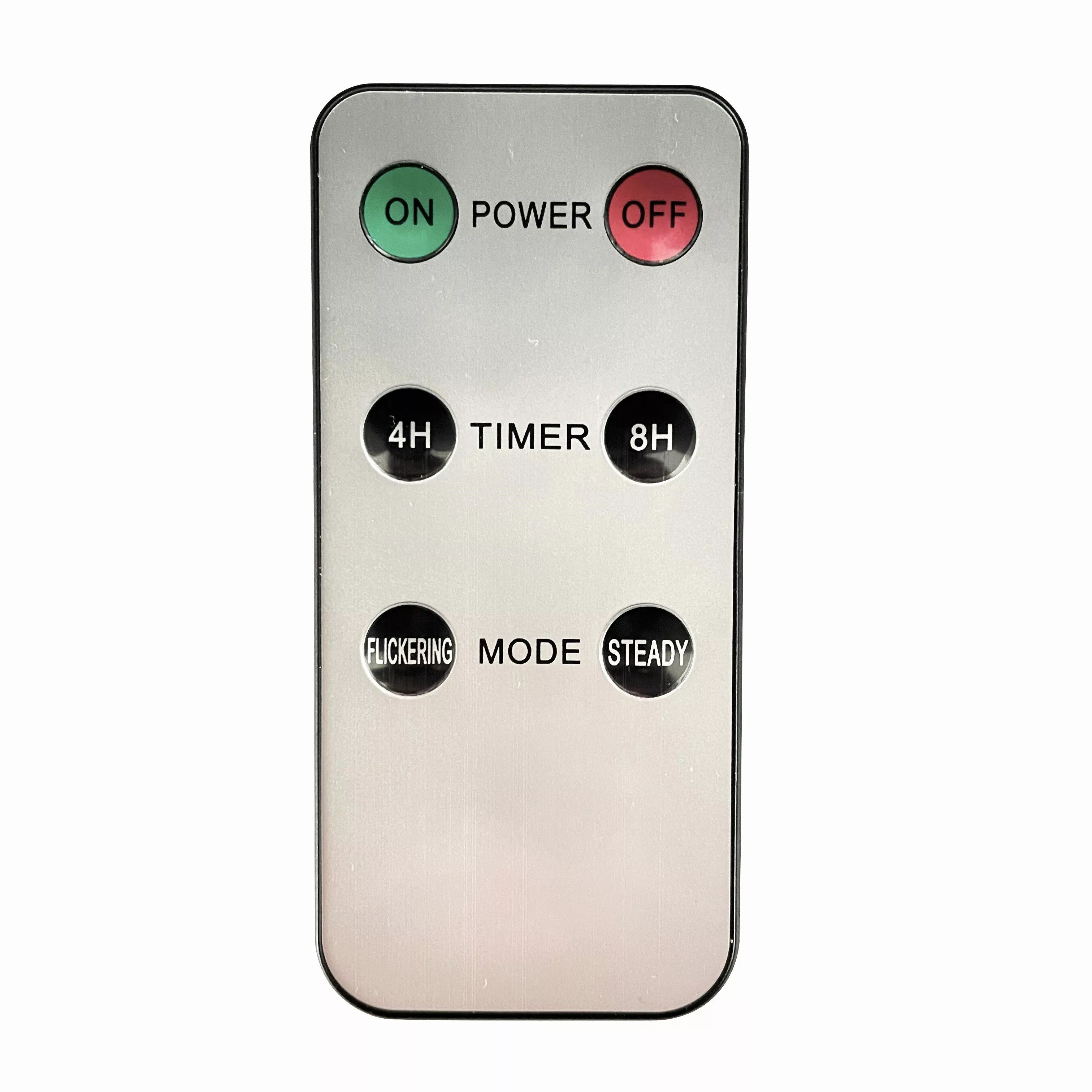 Online-Fuchs LED-Kerze 4 Stabkerzen im Metallic-Design günstig online kaufen