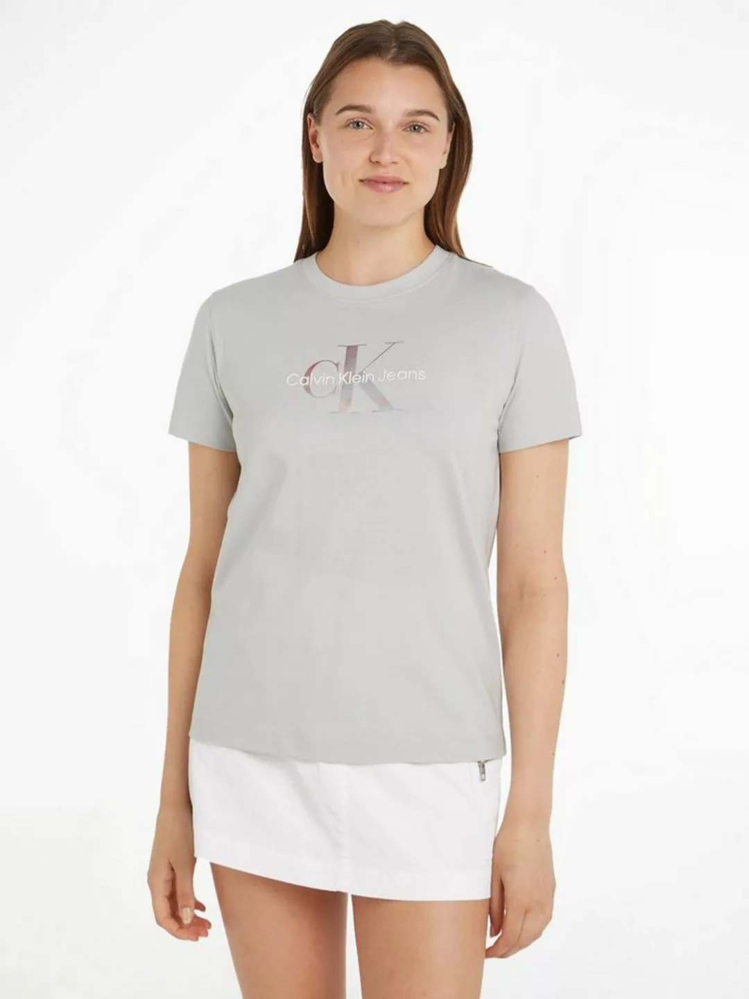 Calvin Klein Jeans T-Shirt DIFFUSED MONOLOGO REGULAR TEE mit Logoschriftzug günstig online kaufen