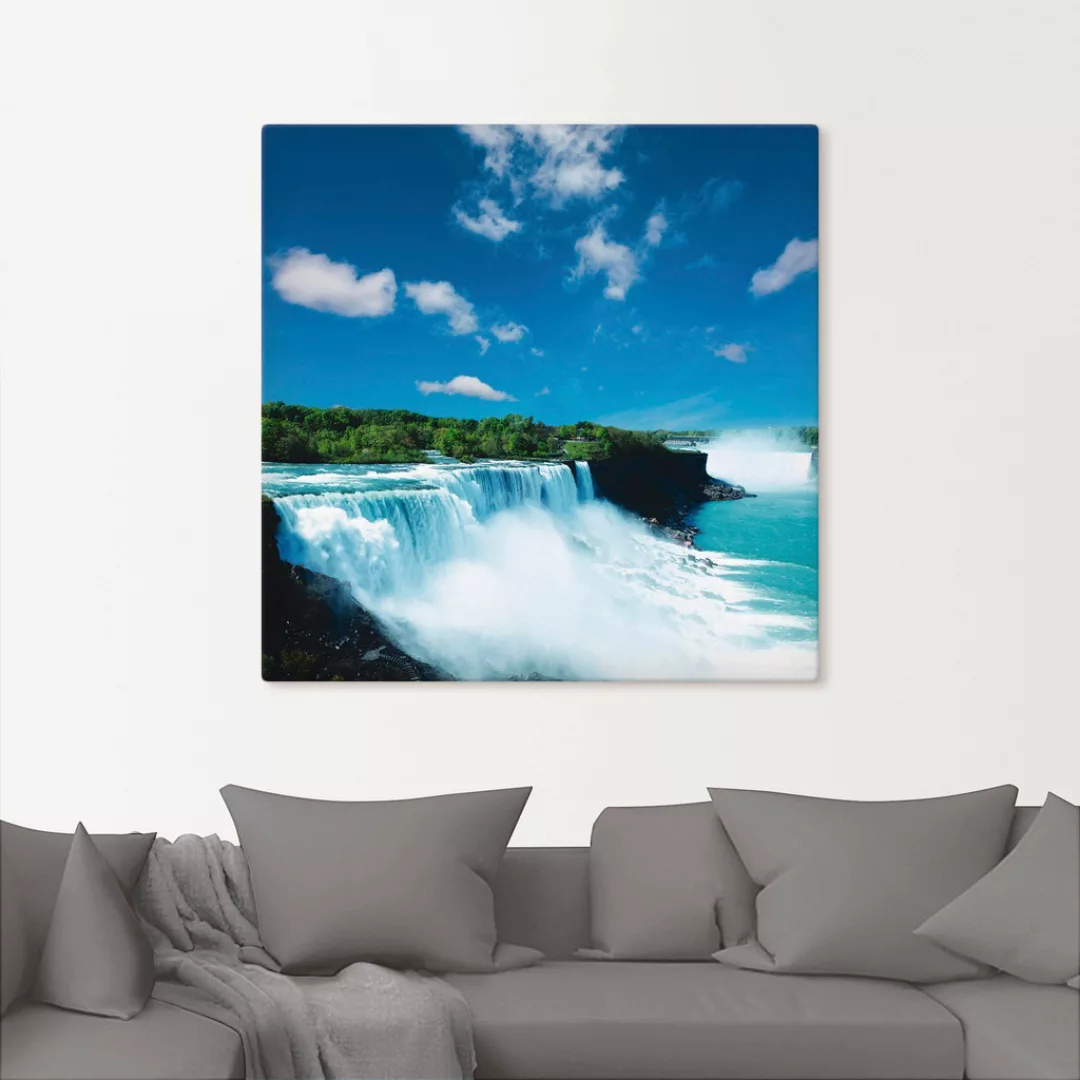 Artland Wandbild "Niagara", Gewässer, (1 St.), als Alubild, Outdoorbild, Le günstig online kaufen