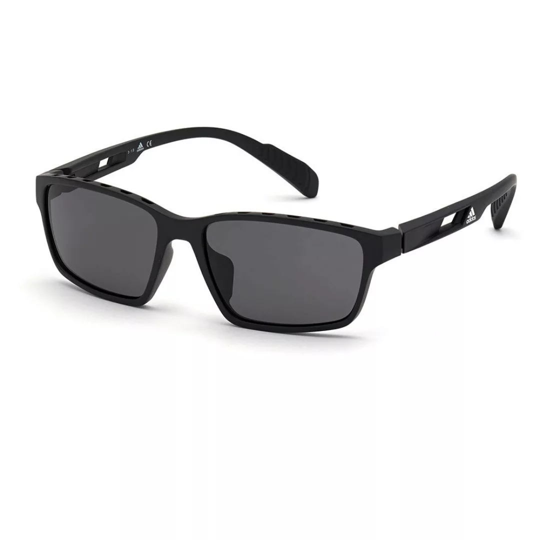 Adidas Sp0024 Polarisierte Sonnenbrille Grey/CAT3 Matte Black günstig online kaufen