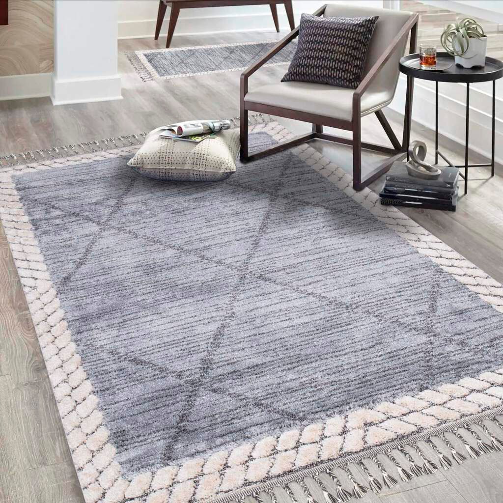 Carpet City Hochflor-Teppich »Valencia 909«, rechteckig, 20 mm Höhe, Läufer günstig online kaufen