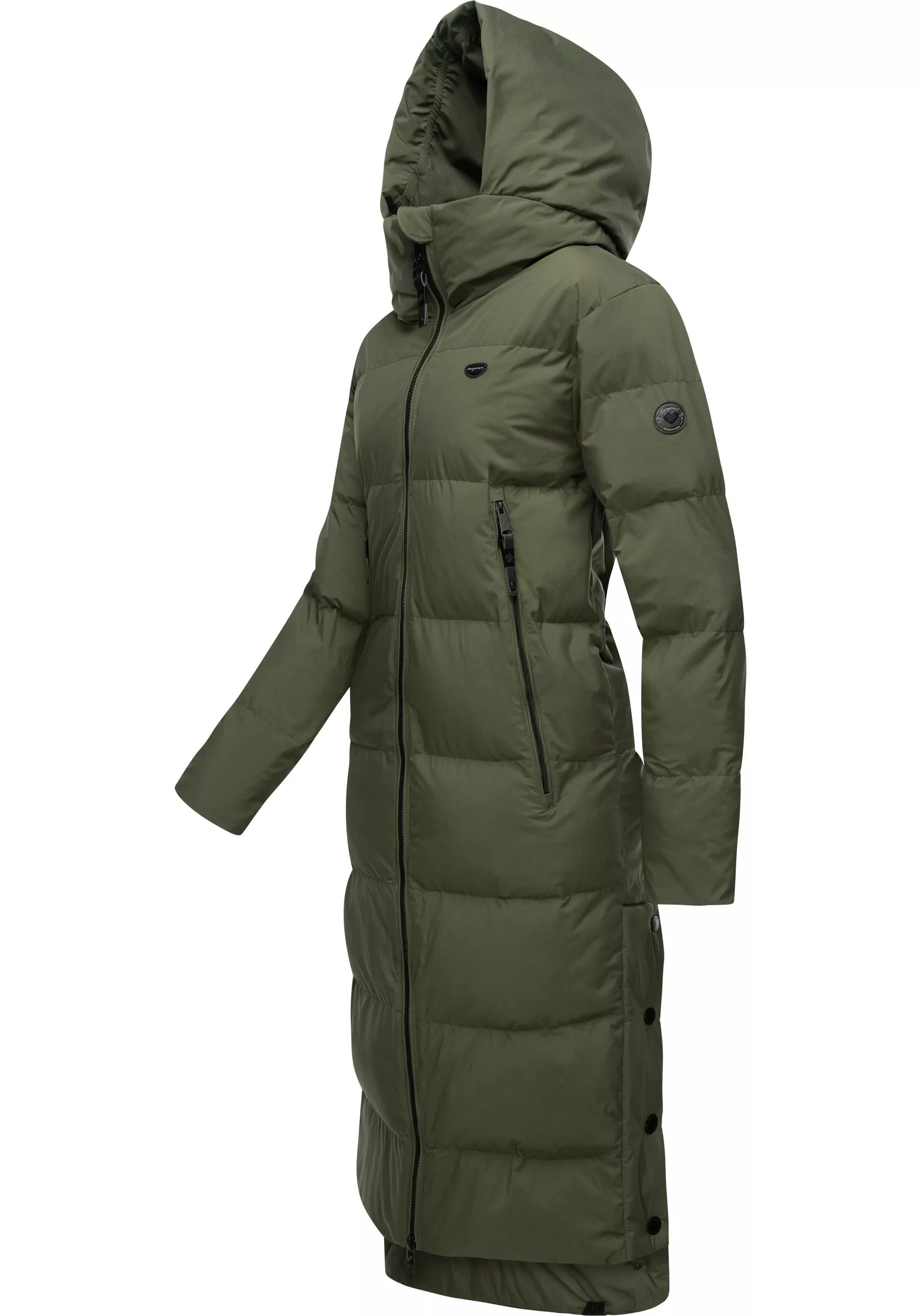 Ragwear Wintermantel "Patrise", Extralanger Damen Winter Steppmantel mit Ge günstig online kaufen