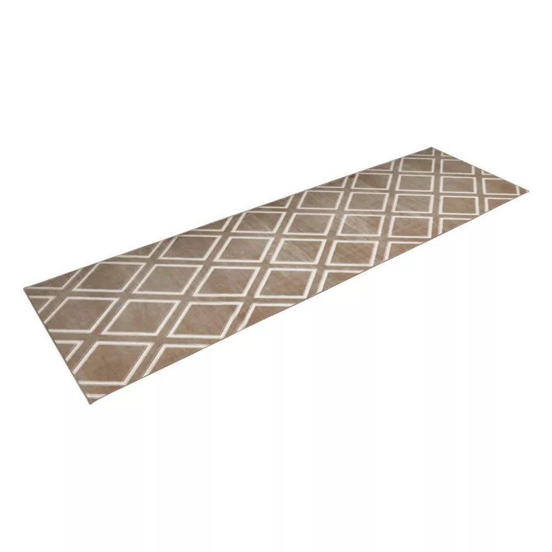 360Living Teppich Monroe taupe B/L: ca. 80x300 cm günstig online kaufen