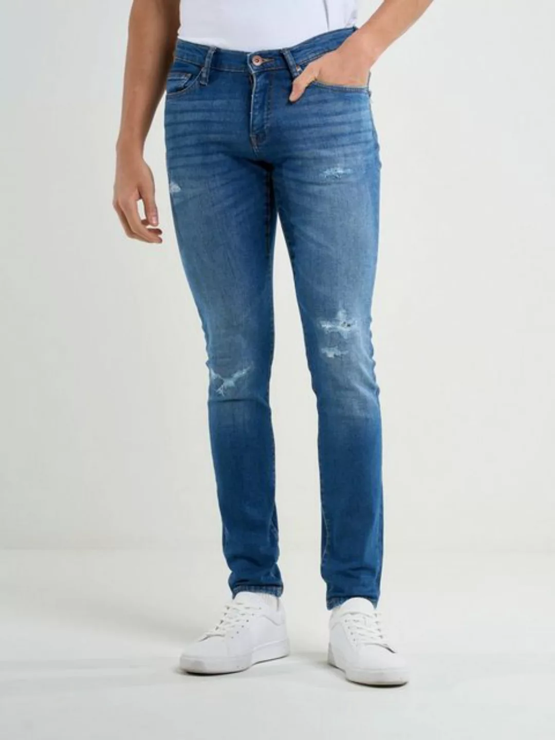 BIG STAR Skinny-fit-Jeans DERIC niedrige Leibhöhe günstig online kaufen
