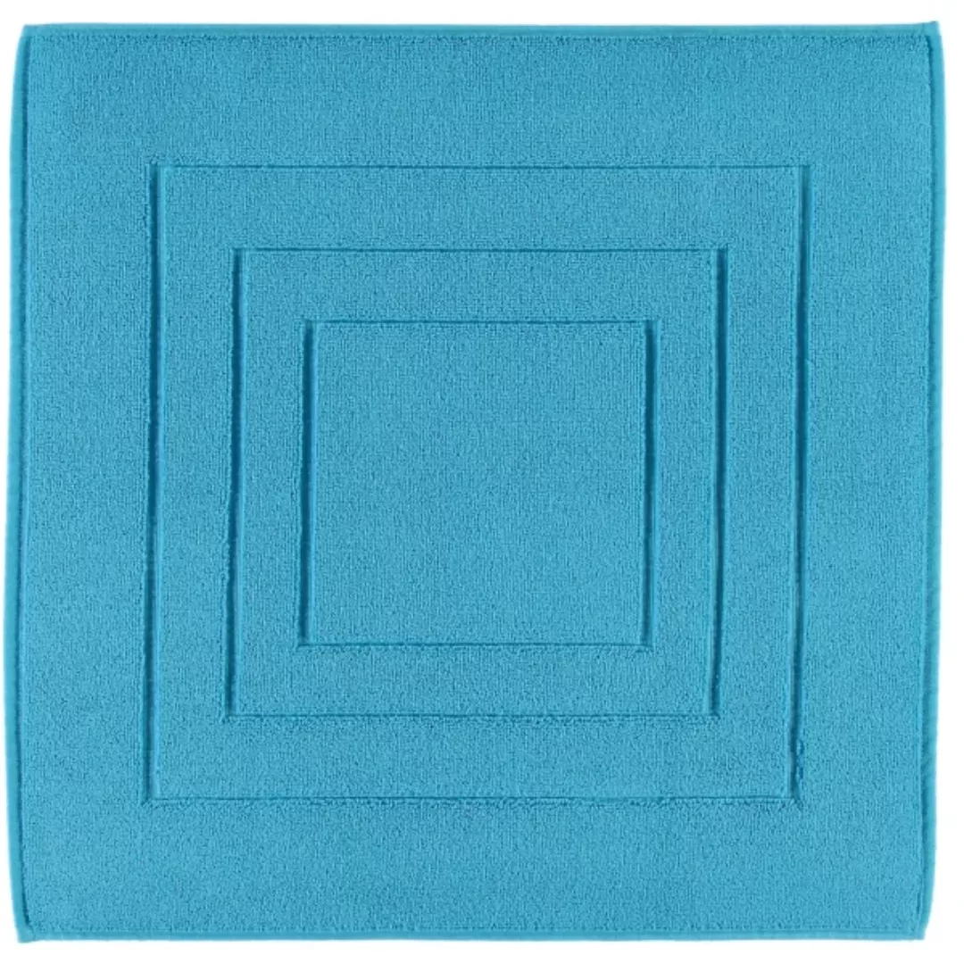 Vossen Badematten Feeling - Farbe: turquoise - 557 - 60x60 cm günstig online kaufen