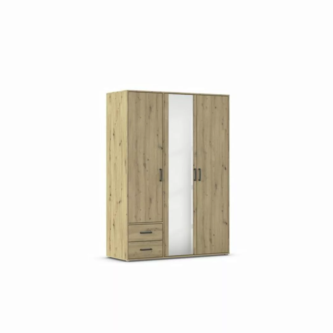 freiraum Drehtürenschrank Voyager 2 Schübe, 3 Böden, Eiche Artisan Dekor / günstig online kaufen