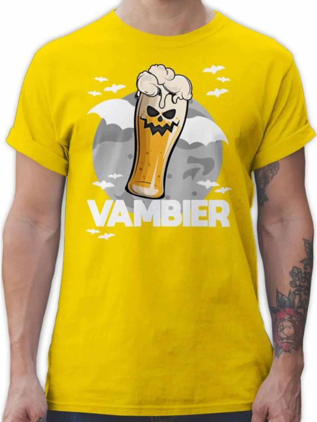 Shirtracer T-Shirt Vambier Bier Geschenk Zombie Halloween Kostüme Herren günstig online kaufen