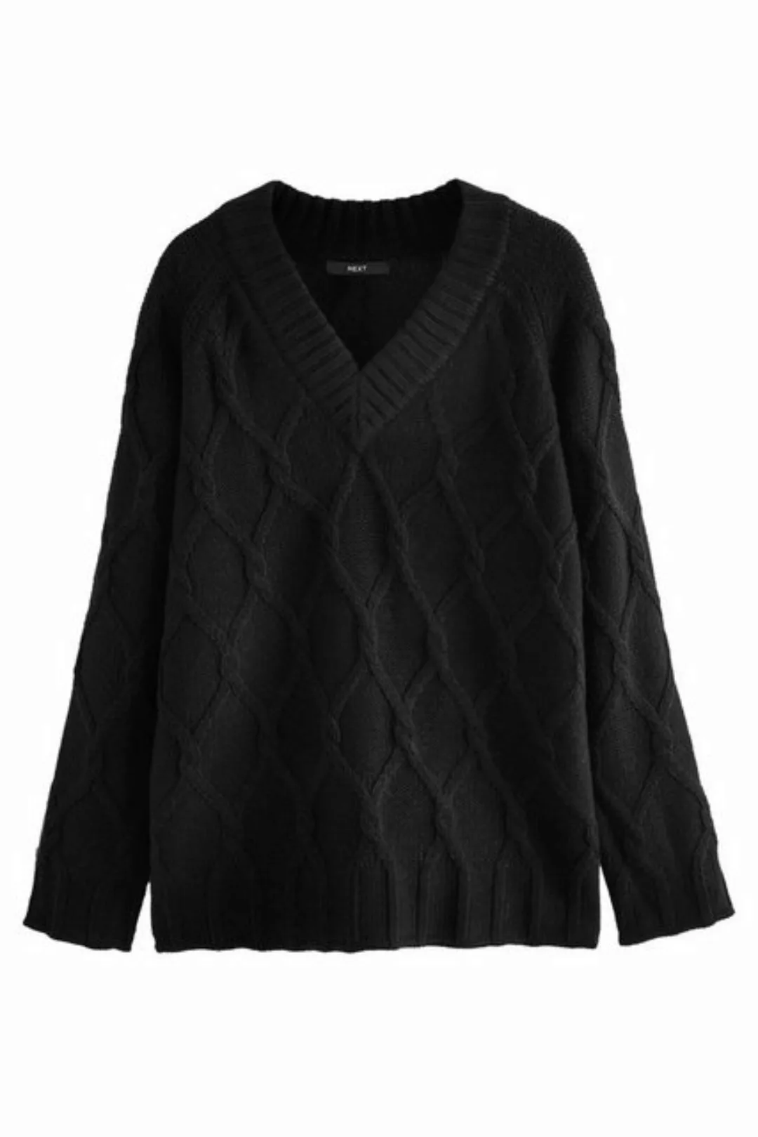 Next V-Ausschnitt-Pullover Tunikapullover mit V-Ausschnitt, Kurzgröße (1-tl günstig online kaufen