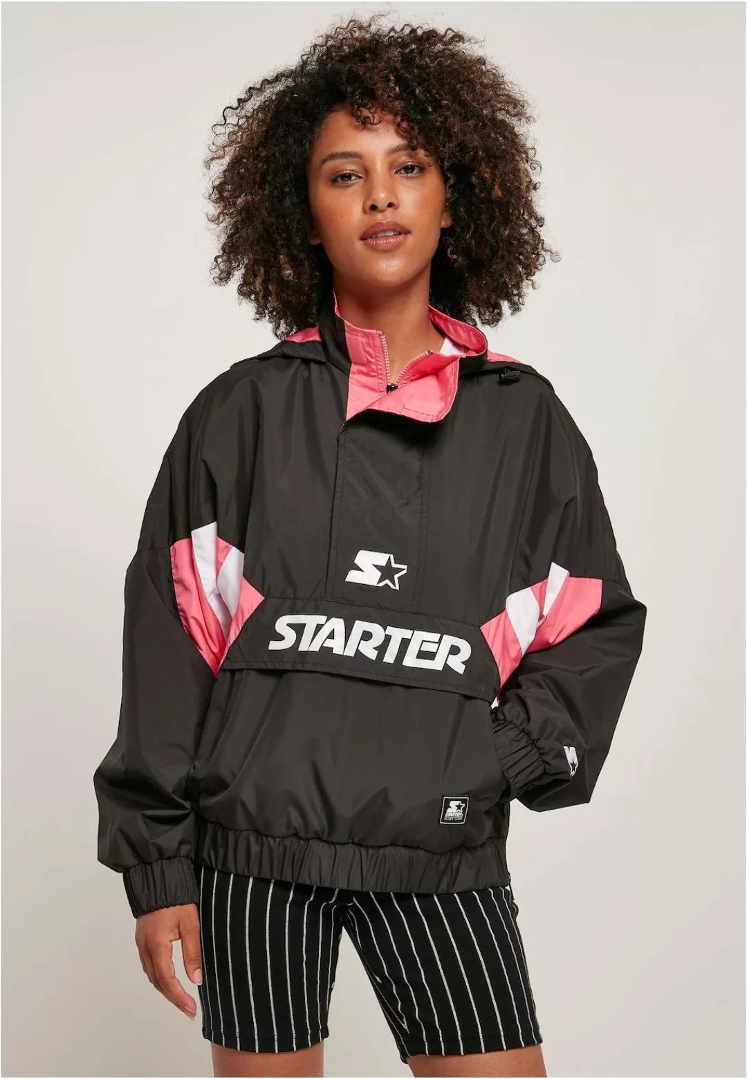 Starter Windbreaker "Damen Ladies Starter Colorblock Halfzip Windbreaker", günstig online kaufen