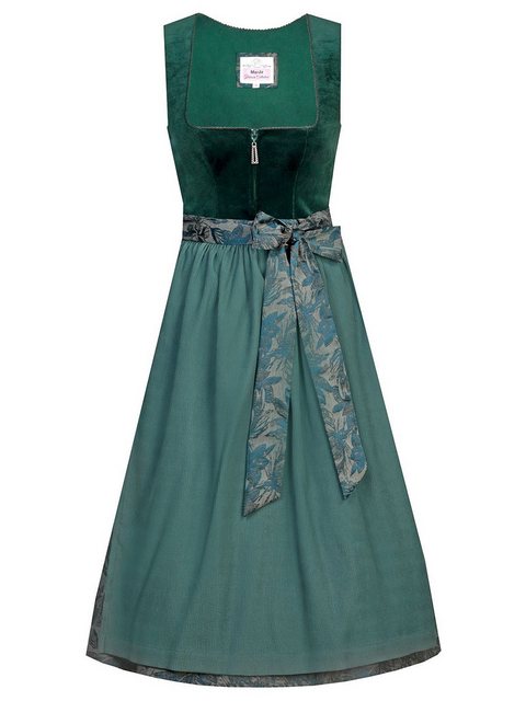 MarJo Trachtenkleid Midi Dirndl 2tlg. 70cm IRSEE petrol jade günstig online kaufen