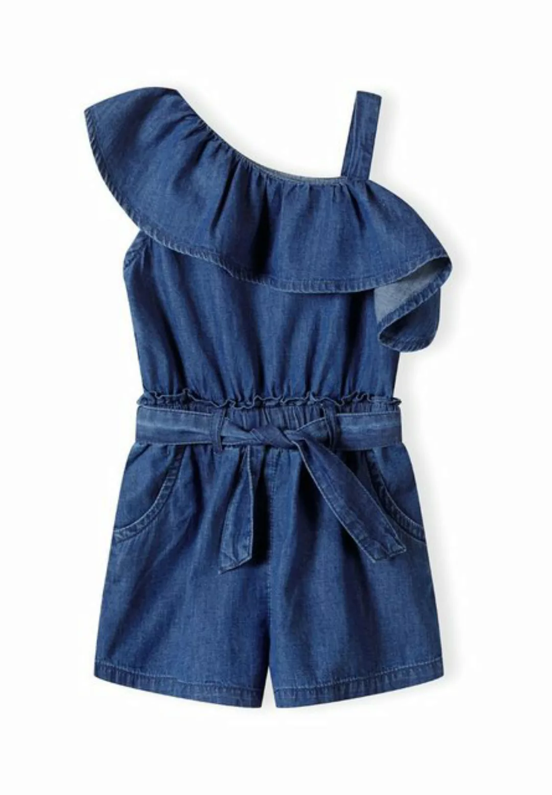 MINOTI Playsuit Jeansset mit Rüsche (2y-14y) günstig online kaufen