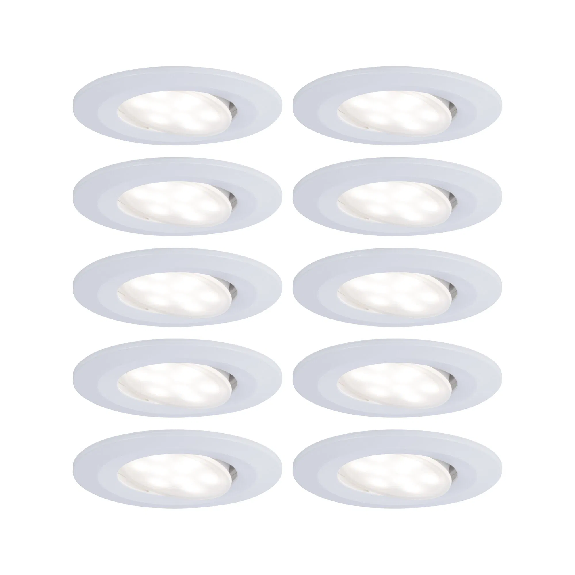 Paulmann "LED Einbauleuchte Calla Basisset schwenkbar IP65 rund 90mm 30° 10 günstig online kaufen