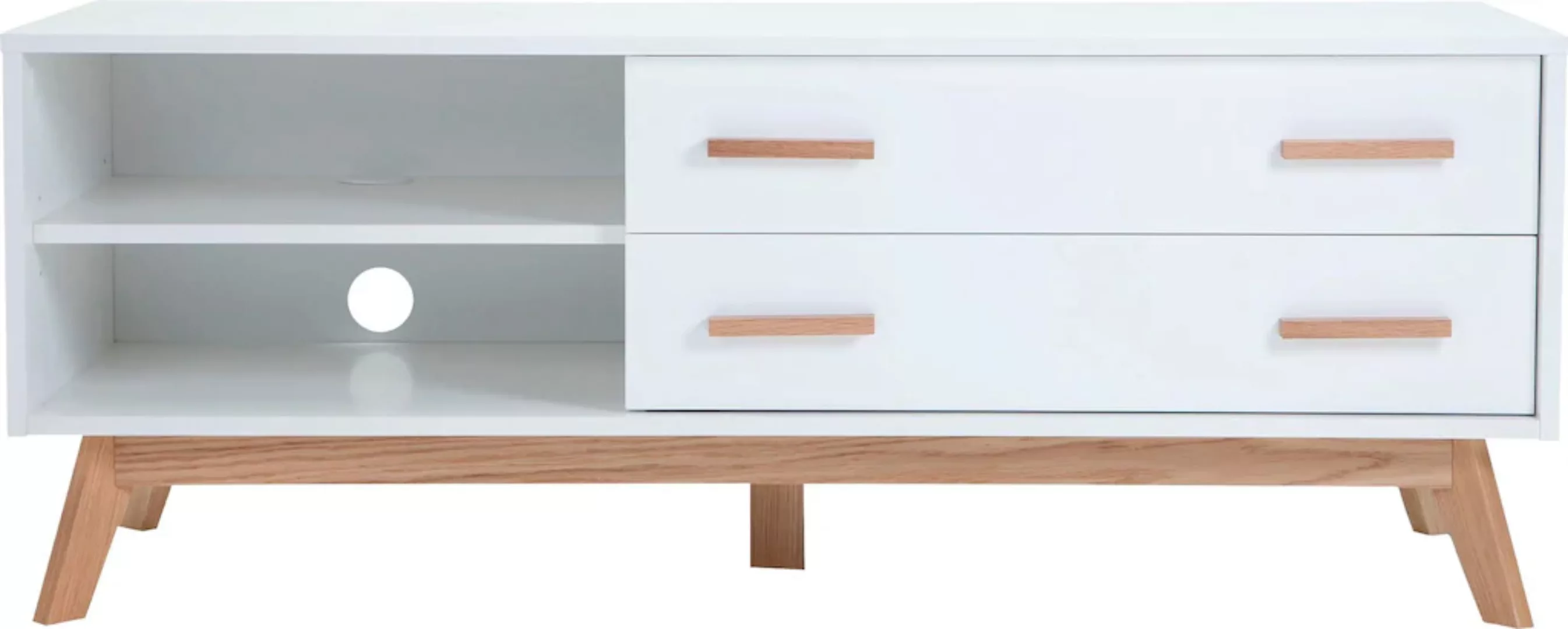 Woodman Lowboard "Tariko", Breite 130 cm, im angesagten skandinavischen Loo günstig online kaufen