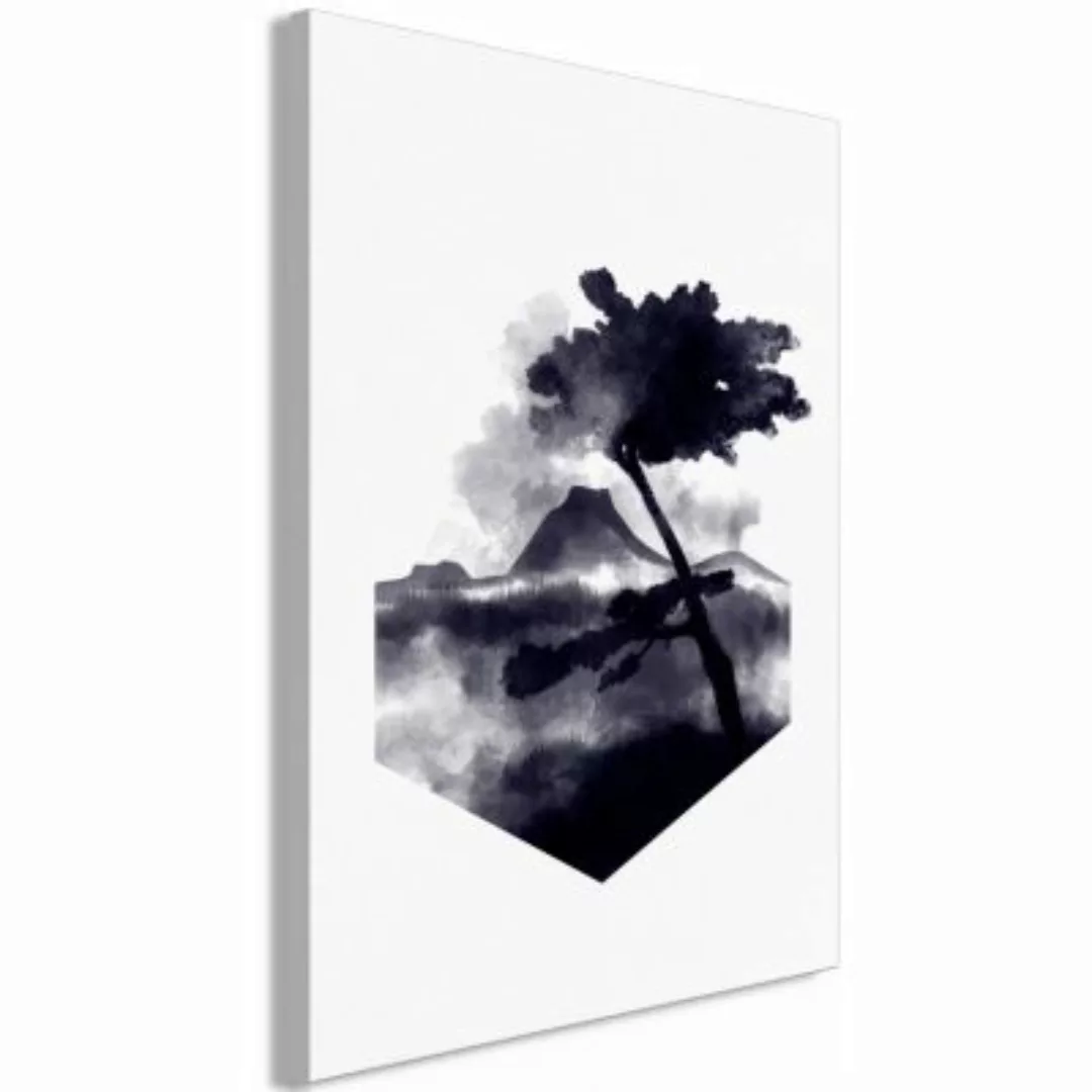 artgeist Wandbild High Mountain (1 Part) Vertical schwarz/weiß Gr. 40 x 60 günstig online kaufen