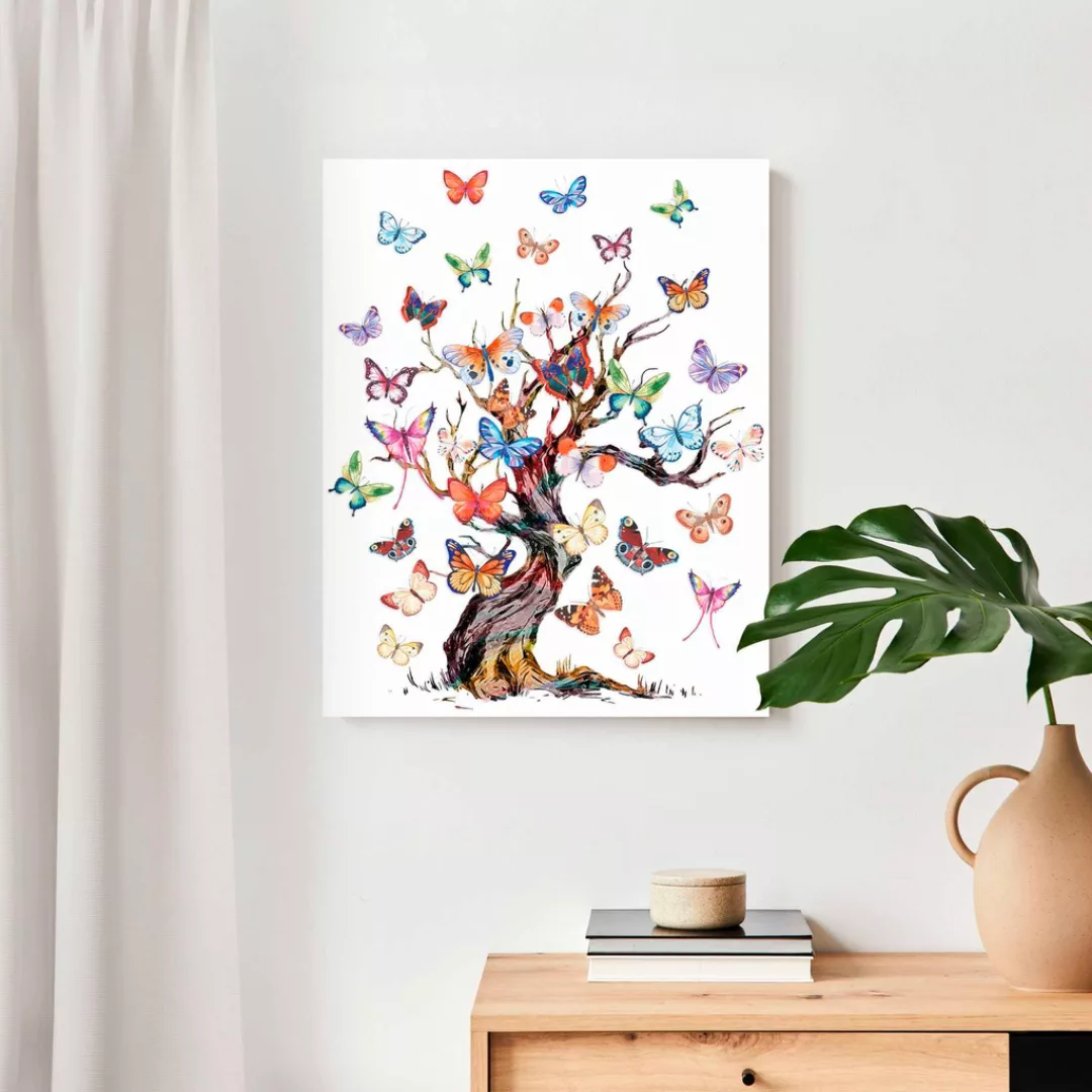 Reinders Deco-Panel "Schmetterling Baum" günstig online kaufen