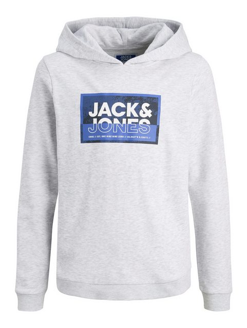 Jack & Jones Junior Hoodie JCOLOGAN SS24 PRINT SWEAT HOOD SN JNR günstig online kaufen