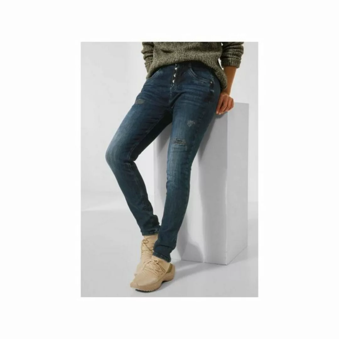 STREET ONE 5-Pocket-Jeans Loose Fit Jeans günstig online kaufen