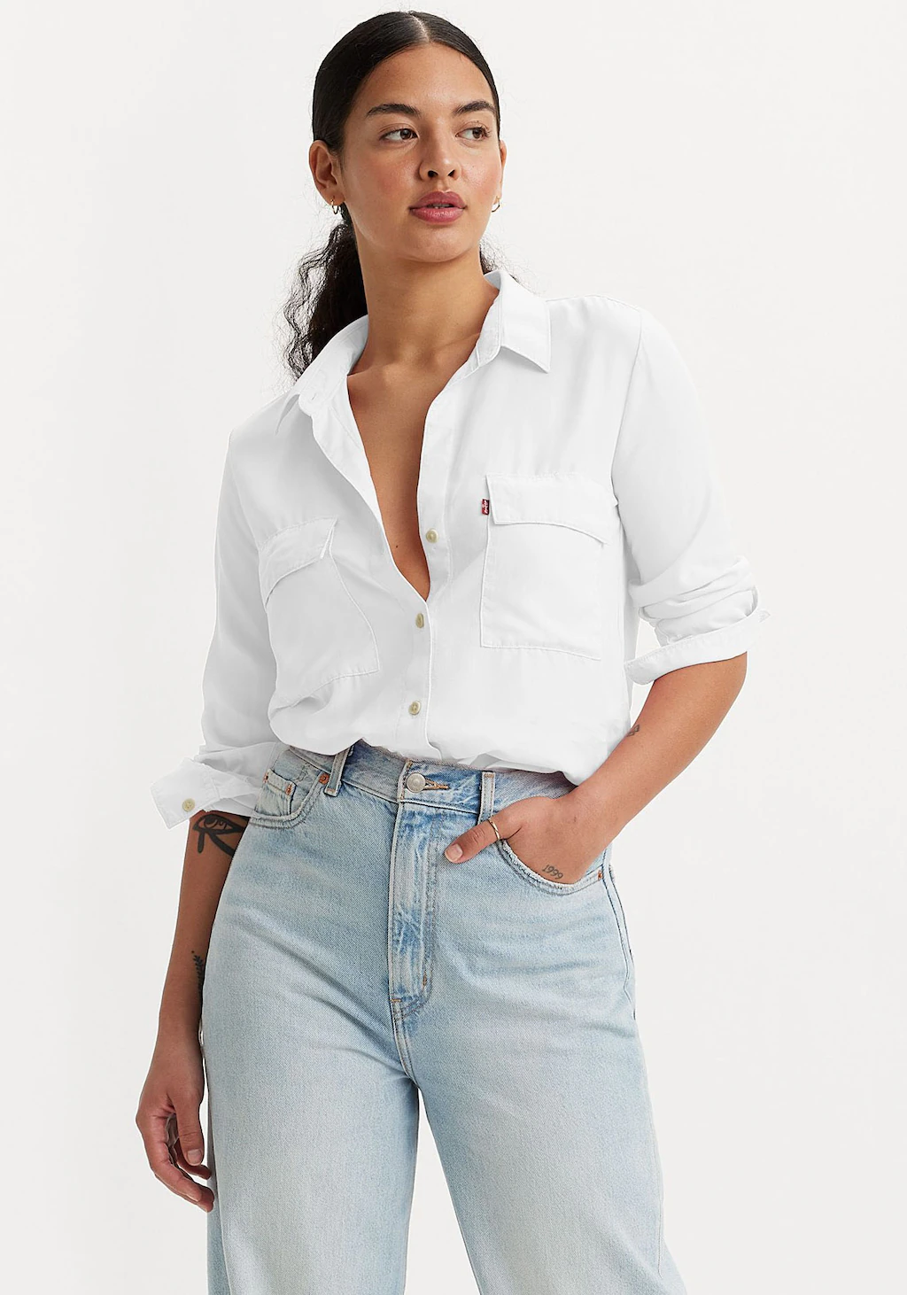 Levis Klassische Bluse "DOREEN UTILITY SHIRT RE" günstig online kaufen